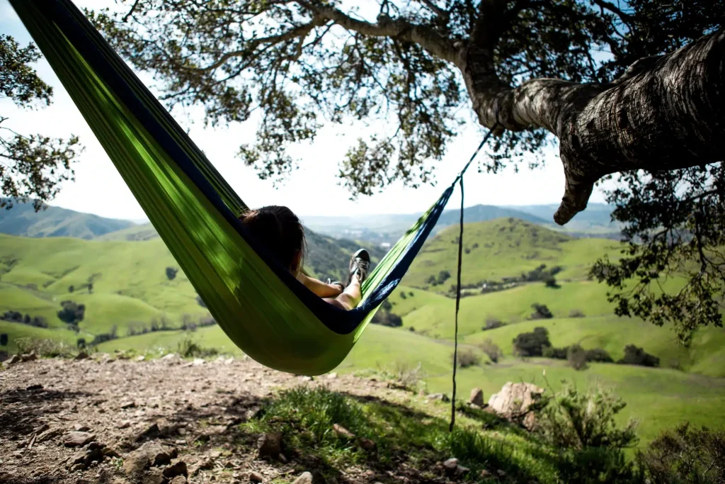 woman in nature